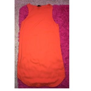 H&M orange mini dress